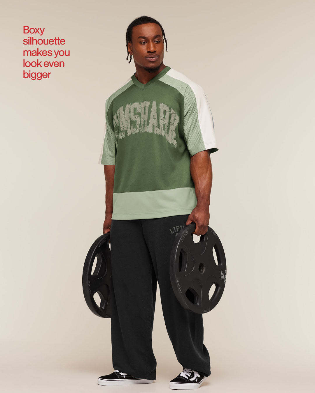 Collective Mesh Wordmark Jersey