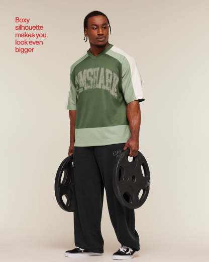 Collective Mesh Wordmark Jersey
