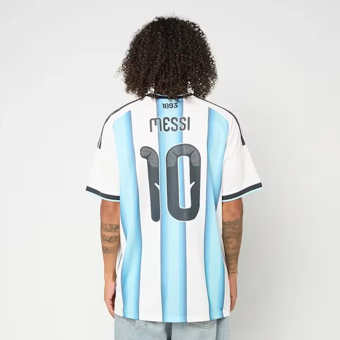 Argentina 26 Home Replica Jersey (Messi)