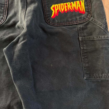 (36) spider-man Carhartt double knee