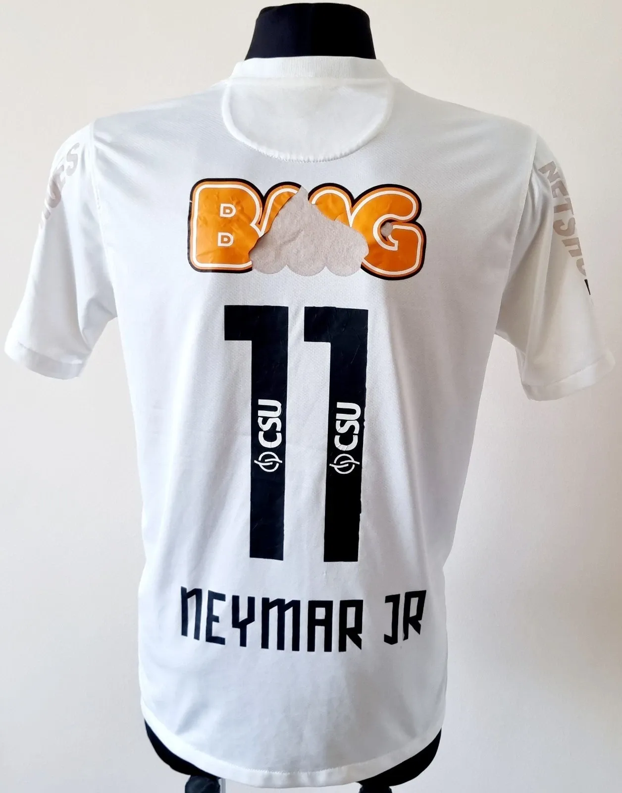 Santos 2012 - 2013 Home football Nike shirt #11 Neymar size Large