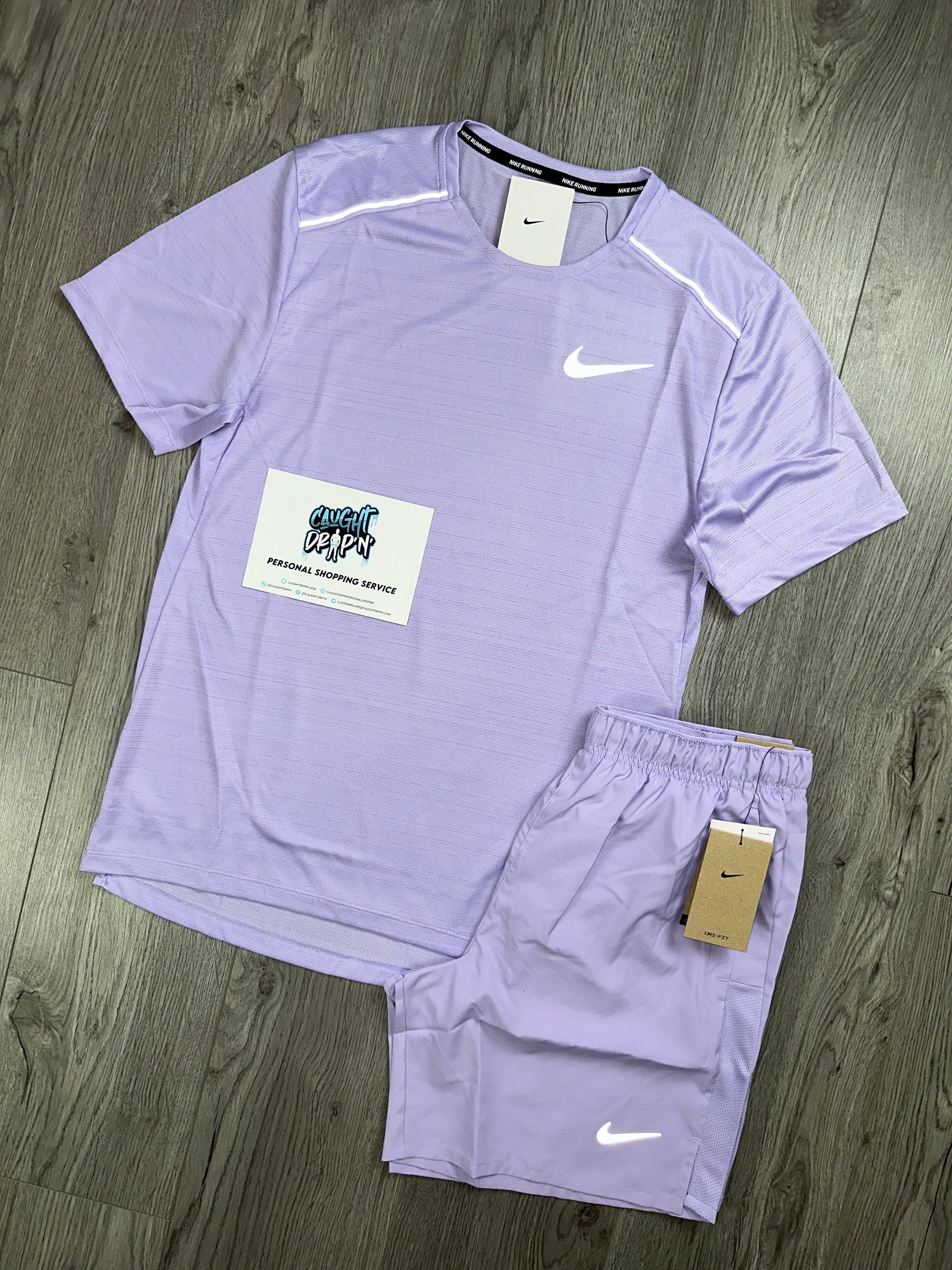 Miler 1.0 Lavender & 7” Challenger Shorts