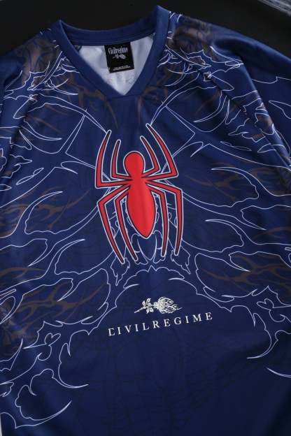 Parker In Webs Classic Soccer Jersey in Collegiate Blue