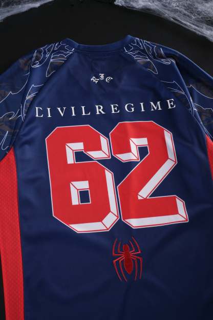 Parker In Webs Classic Soccer Jersey in Collegiate Blue