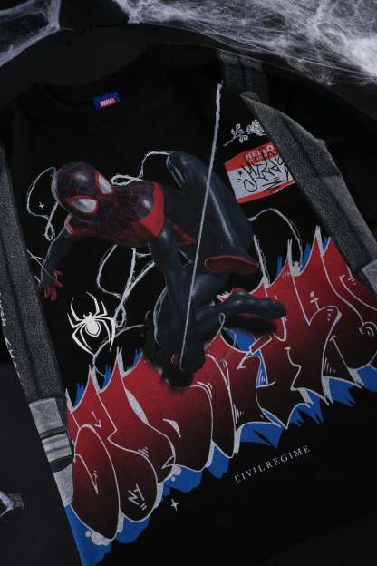 First Mission SBS 199X Oversized Tee in Black