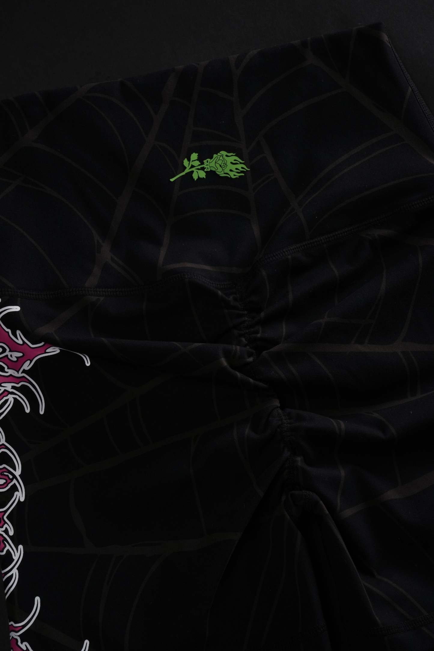 Shadow Coded Energy Bike Shorts in Black