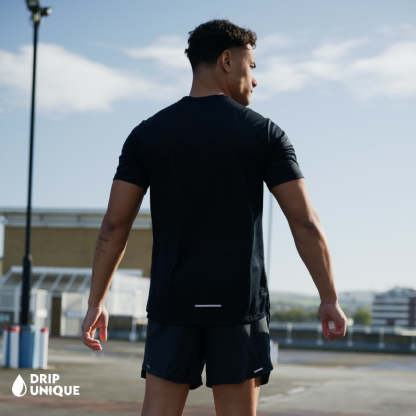Nike Miler T-Shirt Black