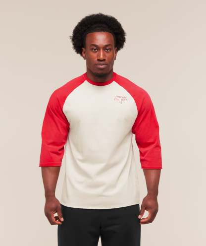 Retro Collegiate 3/4 Sleeve T-Shirt