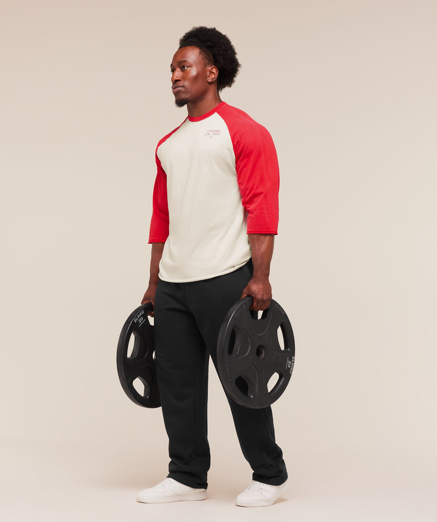 Retro Collegiate 3/4 Sleeve T-Shirt