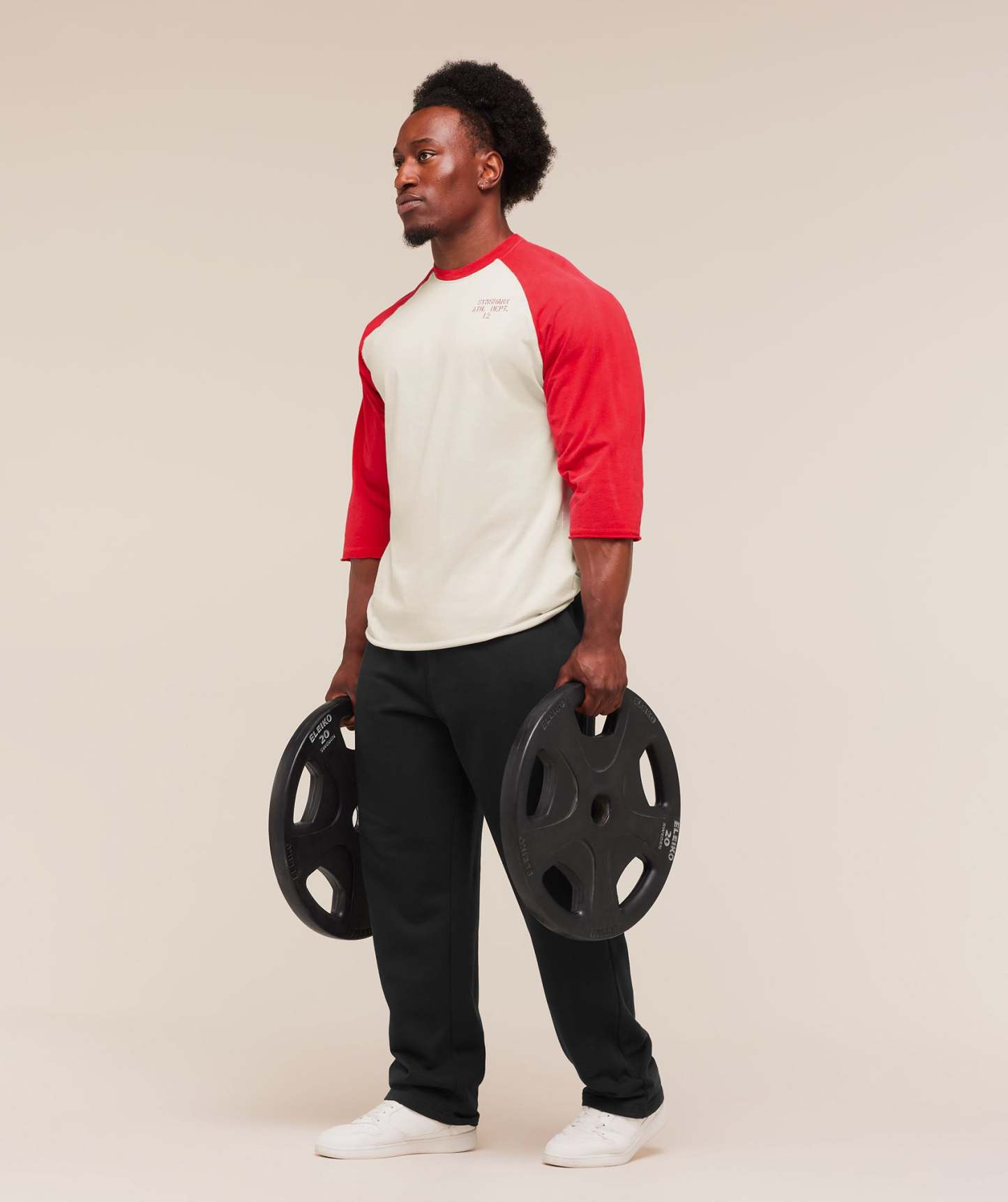 Retro Collegiate 3/4 Sleeve T-Shirt