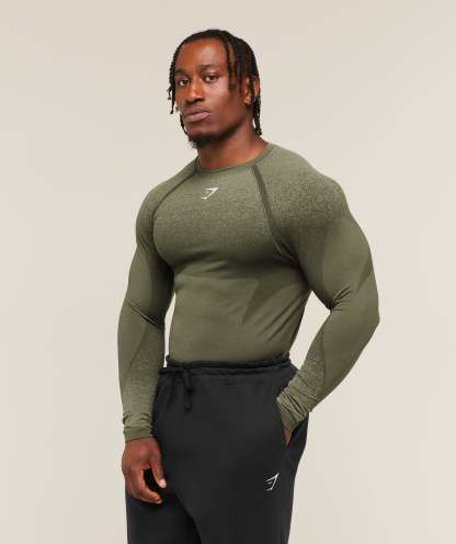 Shadow Seamless Long Sleeve T-Shirt