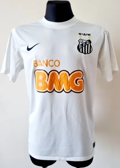 Santos 2012 - 2013 Home football Nike shirt #11 Neymar size Large