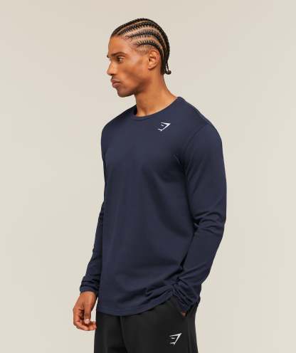 Crest Long Sleeve T-Shirt