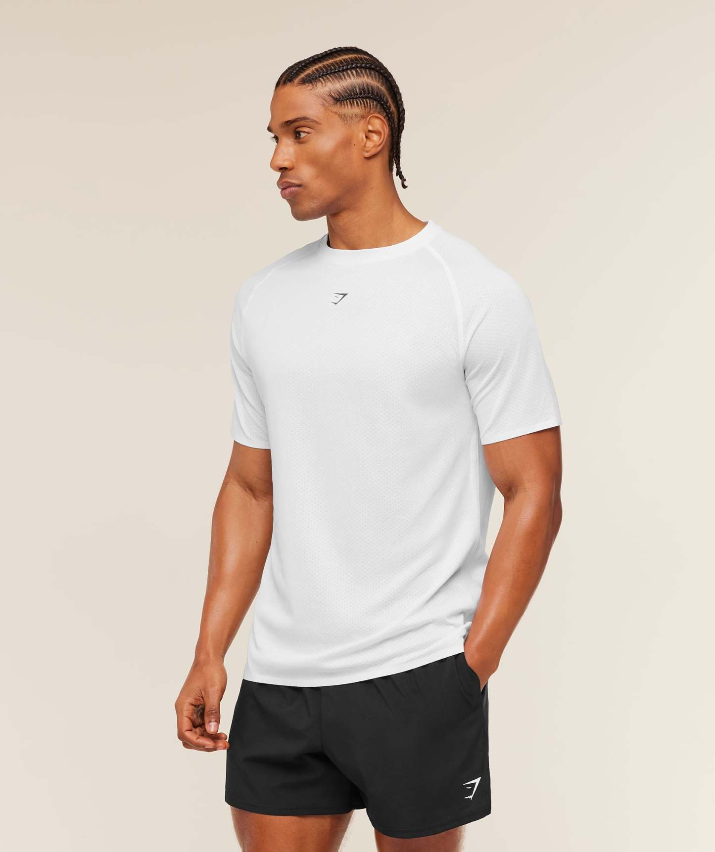 Hybrid Engineered Jacquard T-Shirt