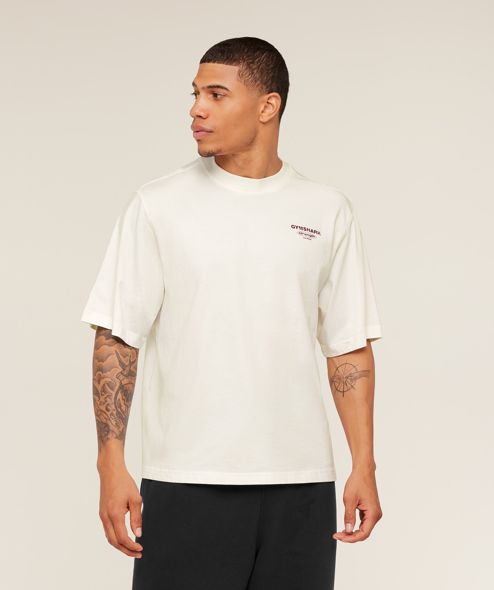 Strength Stars Washed Graphic T-Shirt