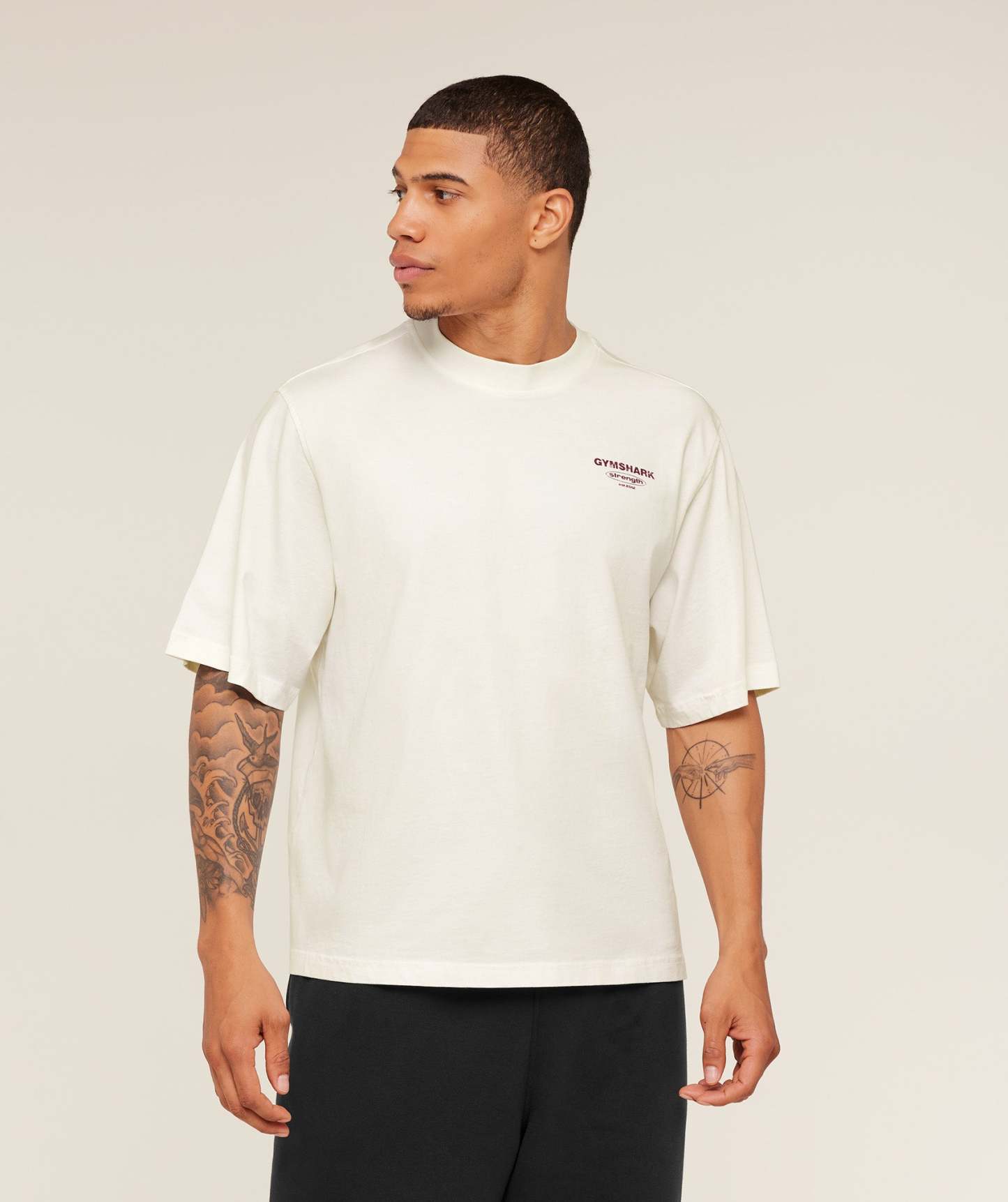 Strength Stars Washed Graphic T-Shirt