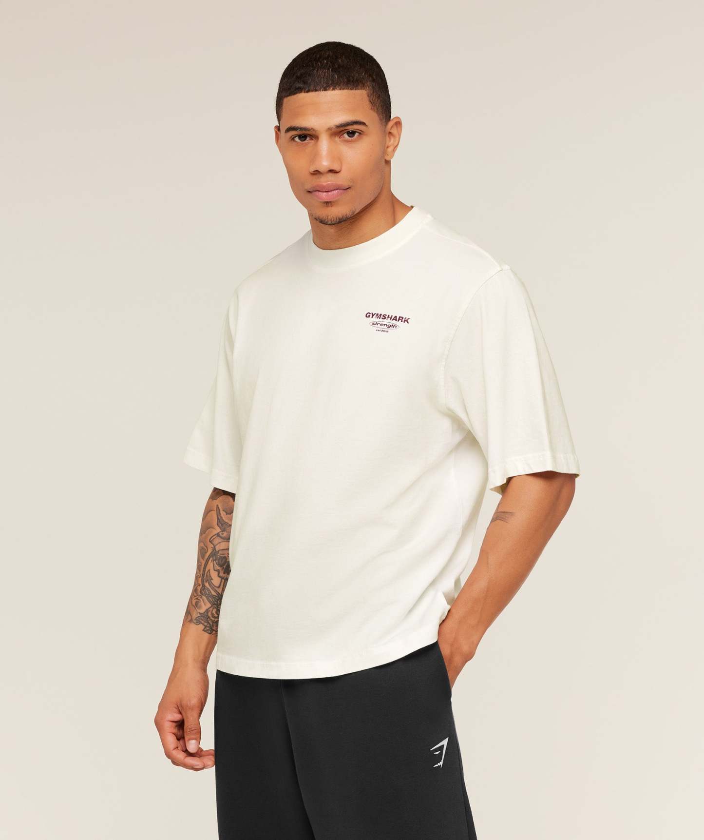 Strength Stars Washed Graphic T-Shirt