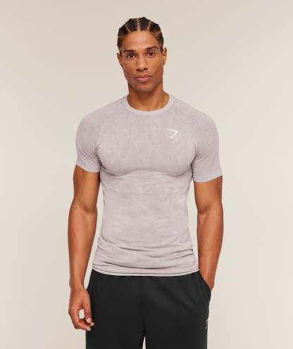 Geo Seamless Grid T-Shirt