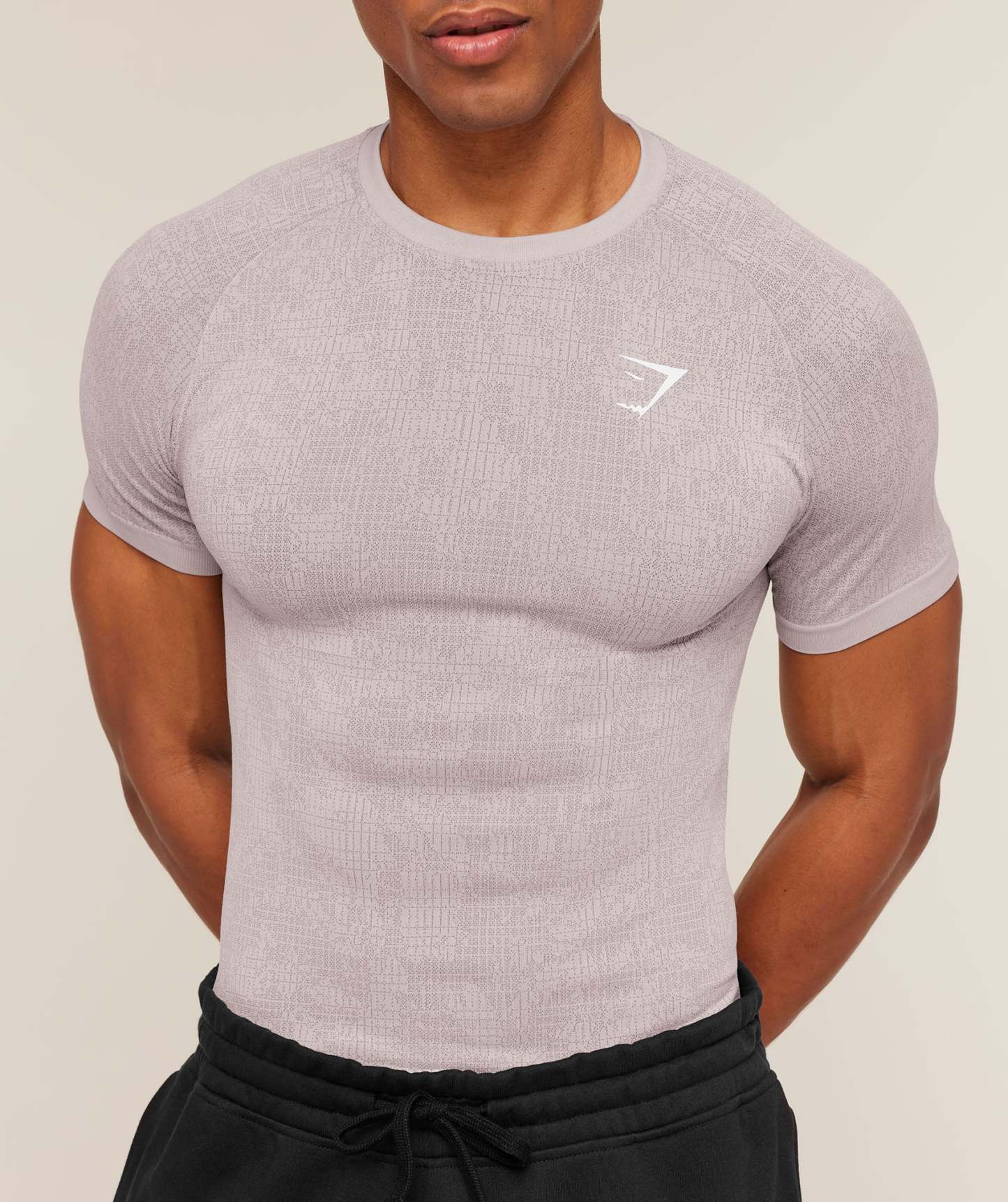 Geo Seamless Grid T-Shirt