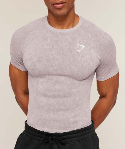 Geo Seamless Grid T-Shirt