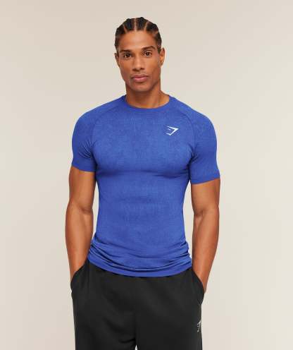 Geo Seamless Grid T-Shirt