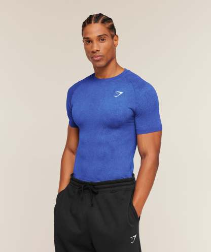 Geo Seamless Grid T-Shirt