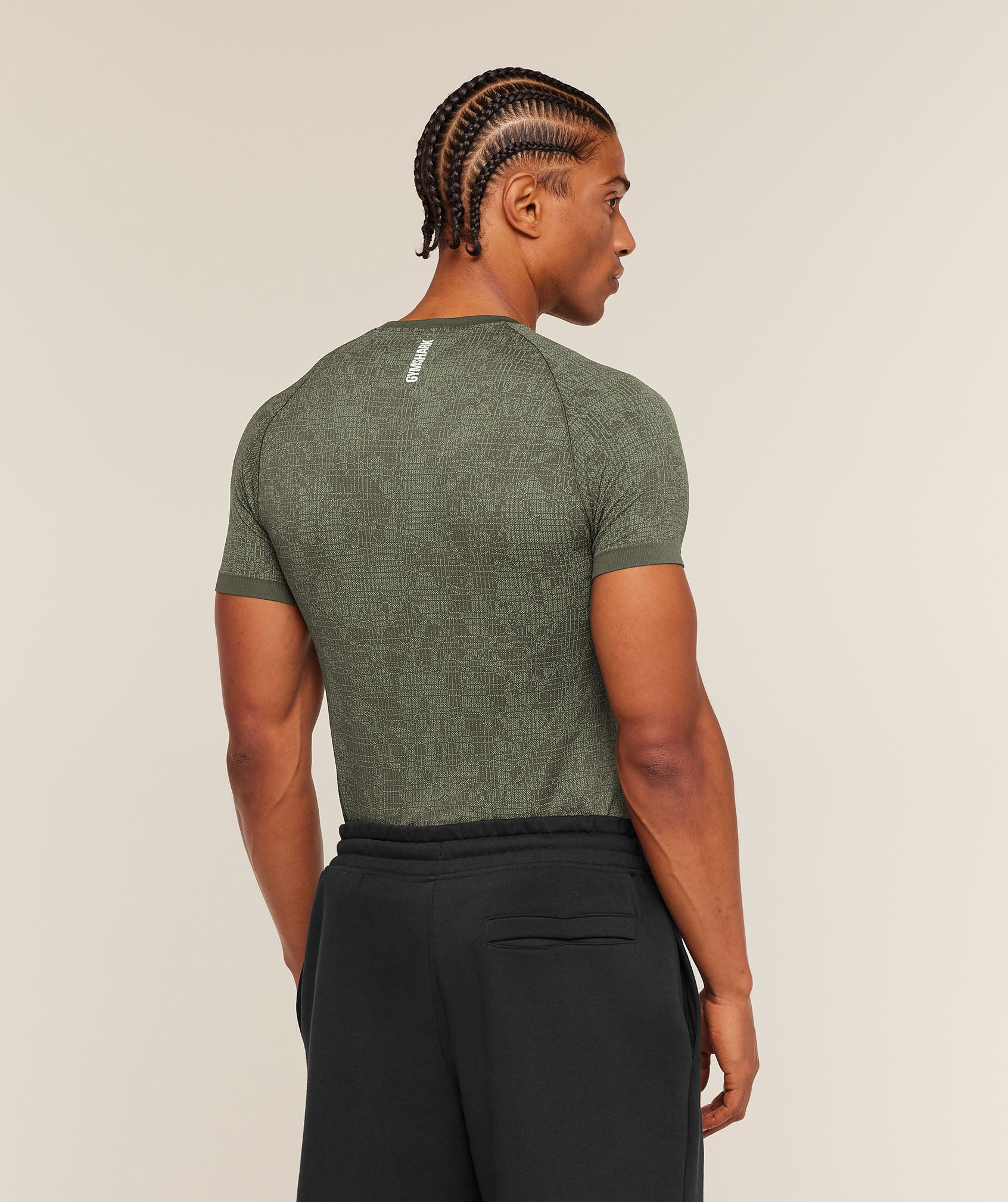 Geo Seamless Grid T-Shirt