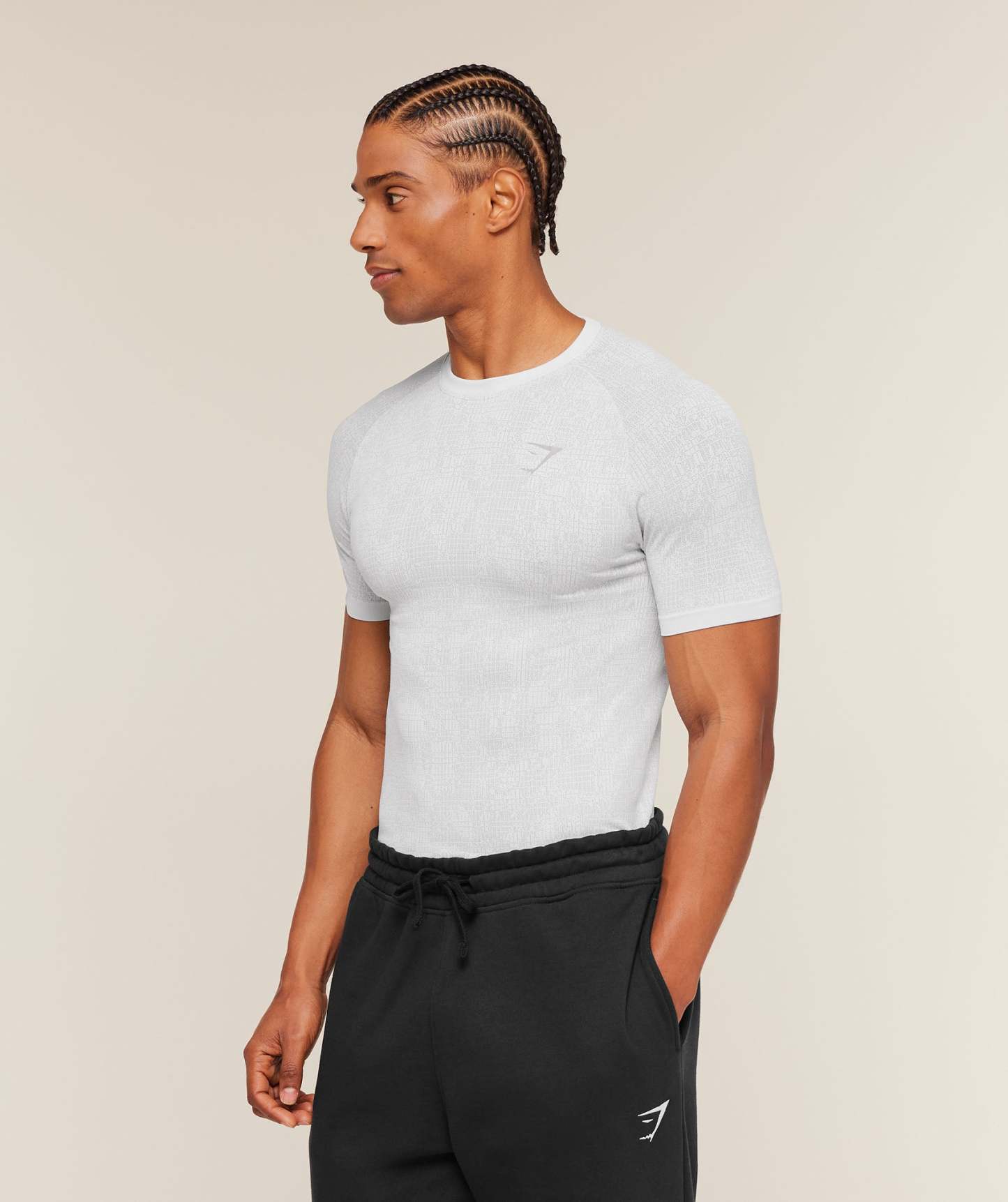 Geo Seamless Grid T-Shirt
