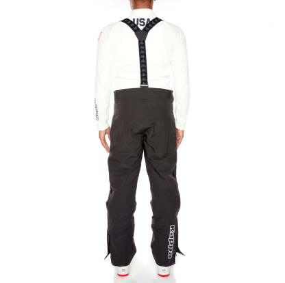 6Cento 622P US Full Zip Ski Pants - Black