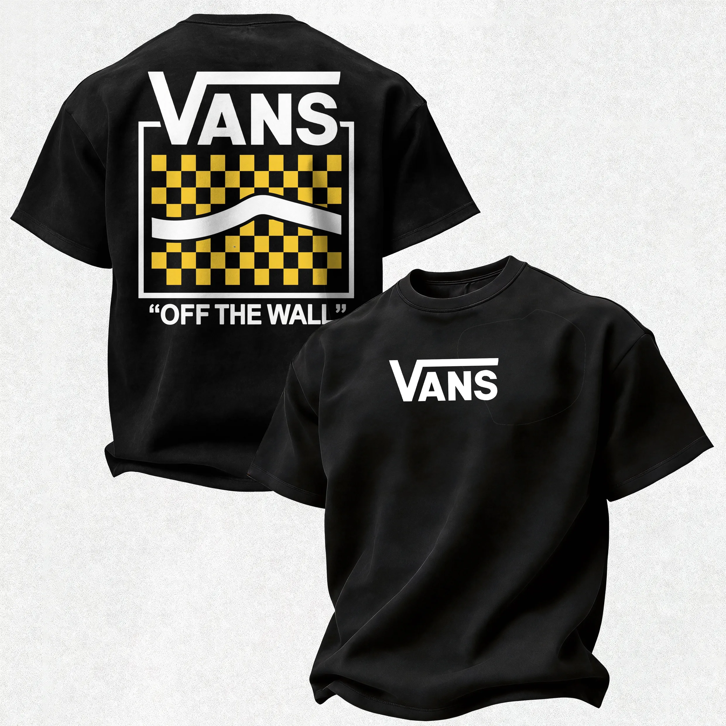 Vans Off The Wall Printed Oversized Unisex T-shirt