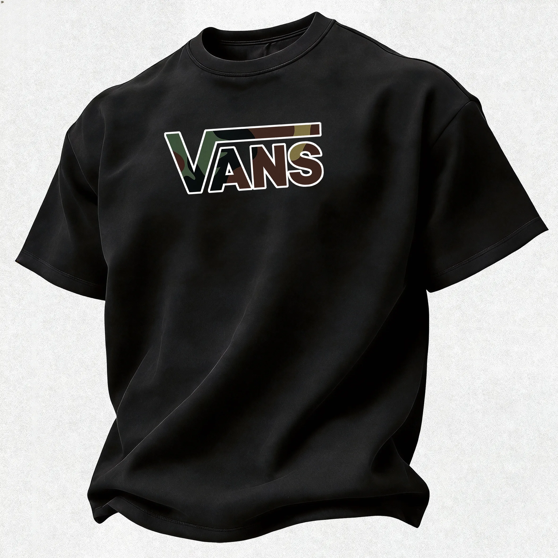 Vans Off The Wall Printed Oversized Unisex T-shirt