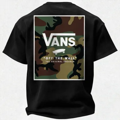 Vans Off The Wall Printed Oversized Unisex T-shirt