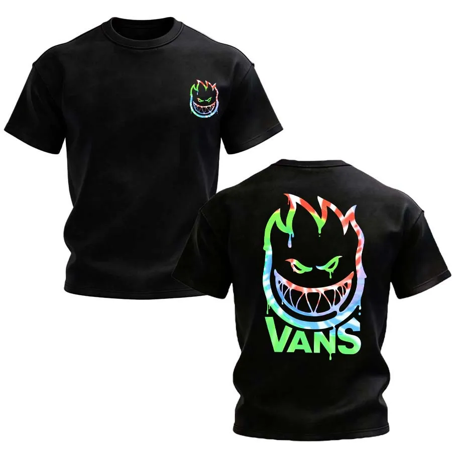 Vans Spitfire Wheels Printed Unisex Oversized T-shirt