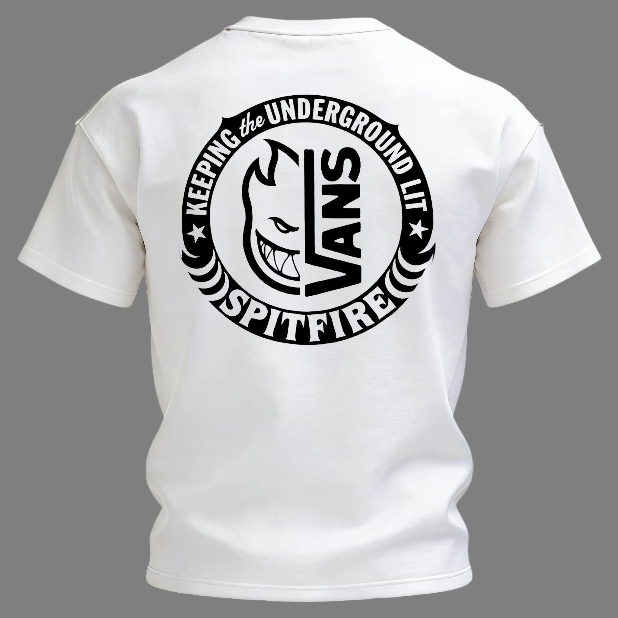 Vans Keeping the Underground Lit Printed Unisex Oversized T-shirt
