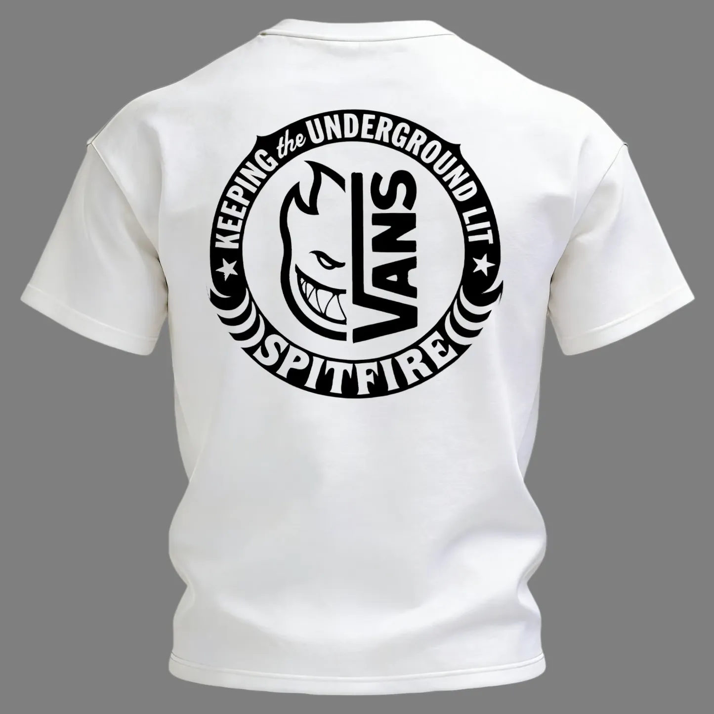 Vans Keeping the Underground Lit Printed Unisex Oversized T-shirt