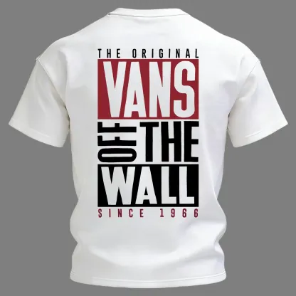 Vans Off The Wall Printed Unisex Oversized T-shirt