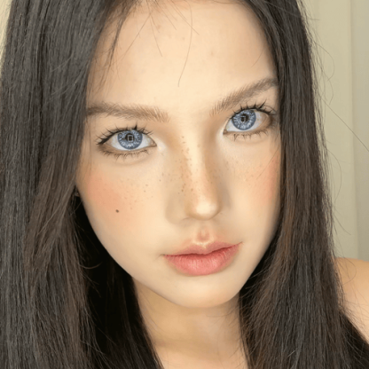 Coleyes K-Eyes Blue Yearly Prescription Colored Contacts