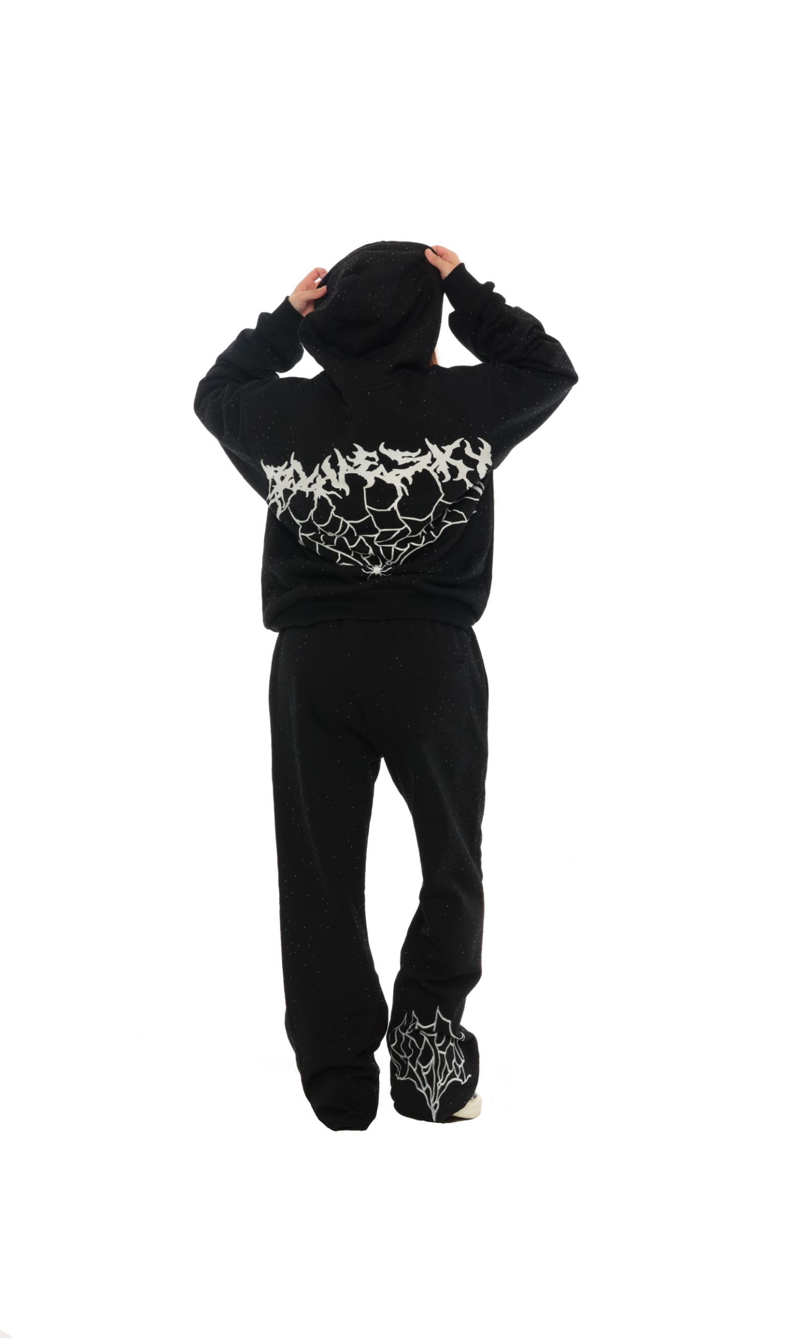 SPIDER WEB HOODIE