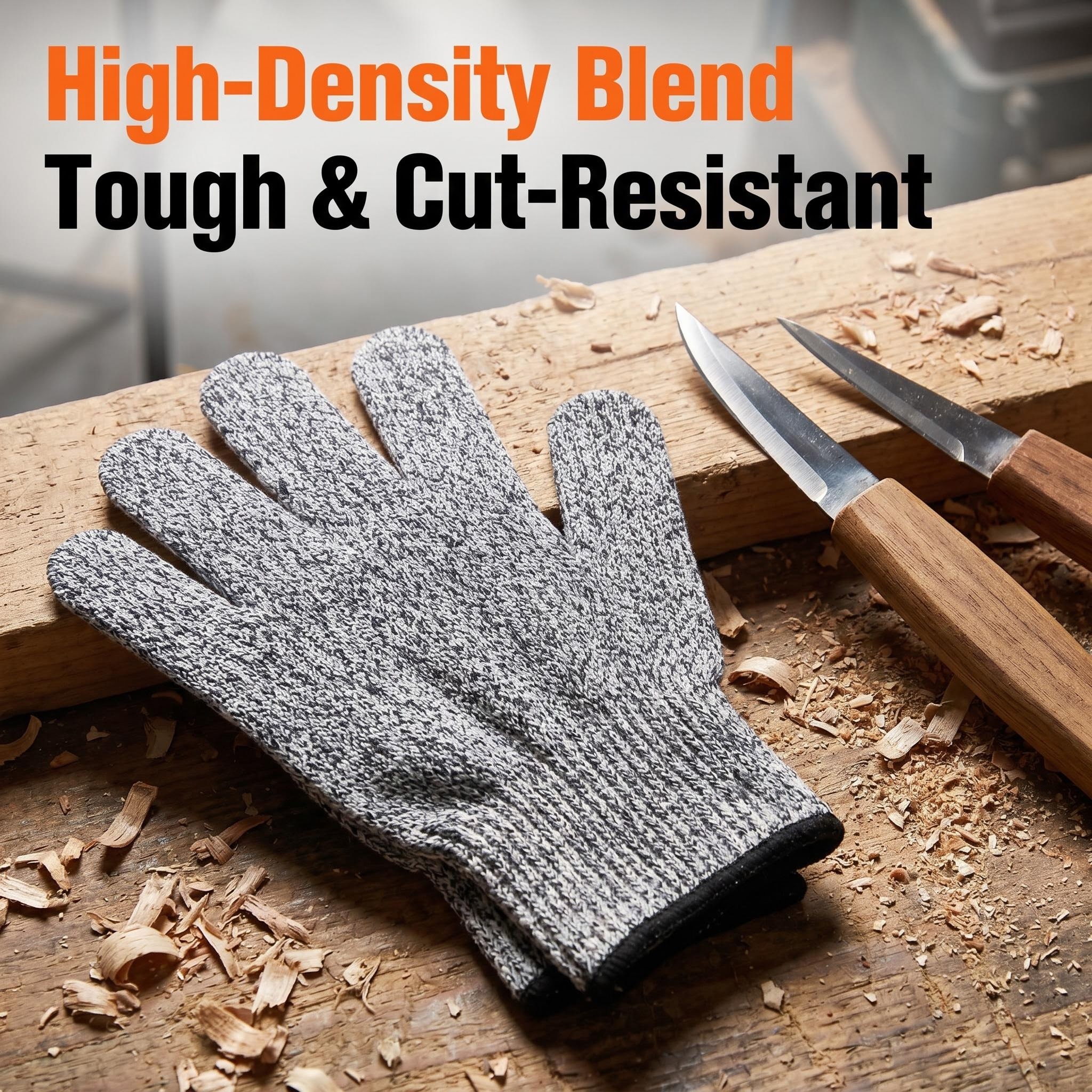 Children's Cut - Resistant Gloves. These gloves are suitable for wood carving, featuring wear - resistance, anti - slip, thin and light design, cut - proof function, breathability. They are suitable for both boys and girls.
