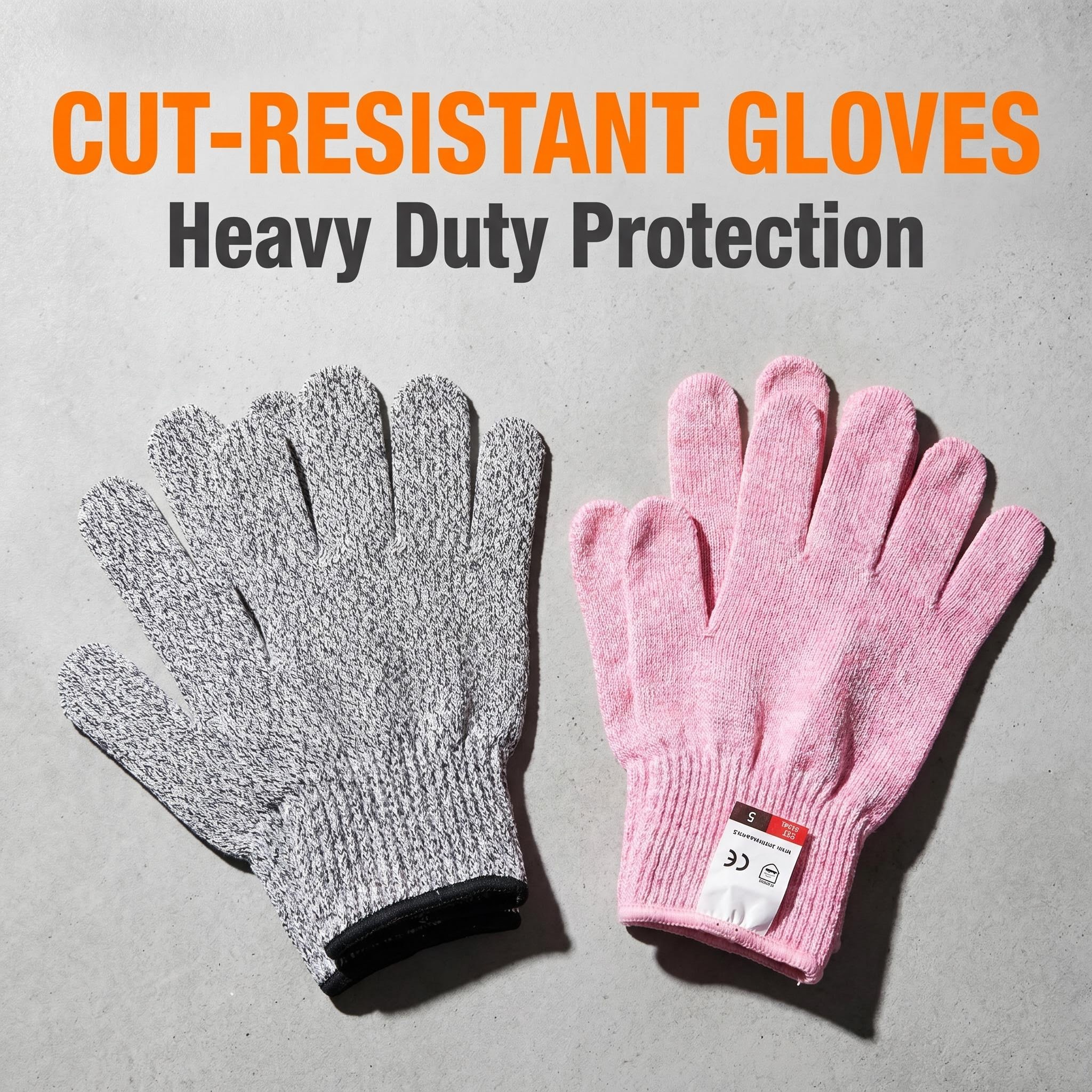 Children's Cut - Resistant Gloves. These gloves are suitable for wood carving, featuring wear - resistance, anti - slip, thin and light design, cut - proof function, breathability. They are suitable for both boys and girls.
