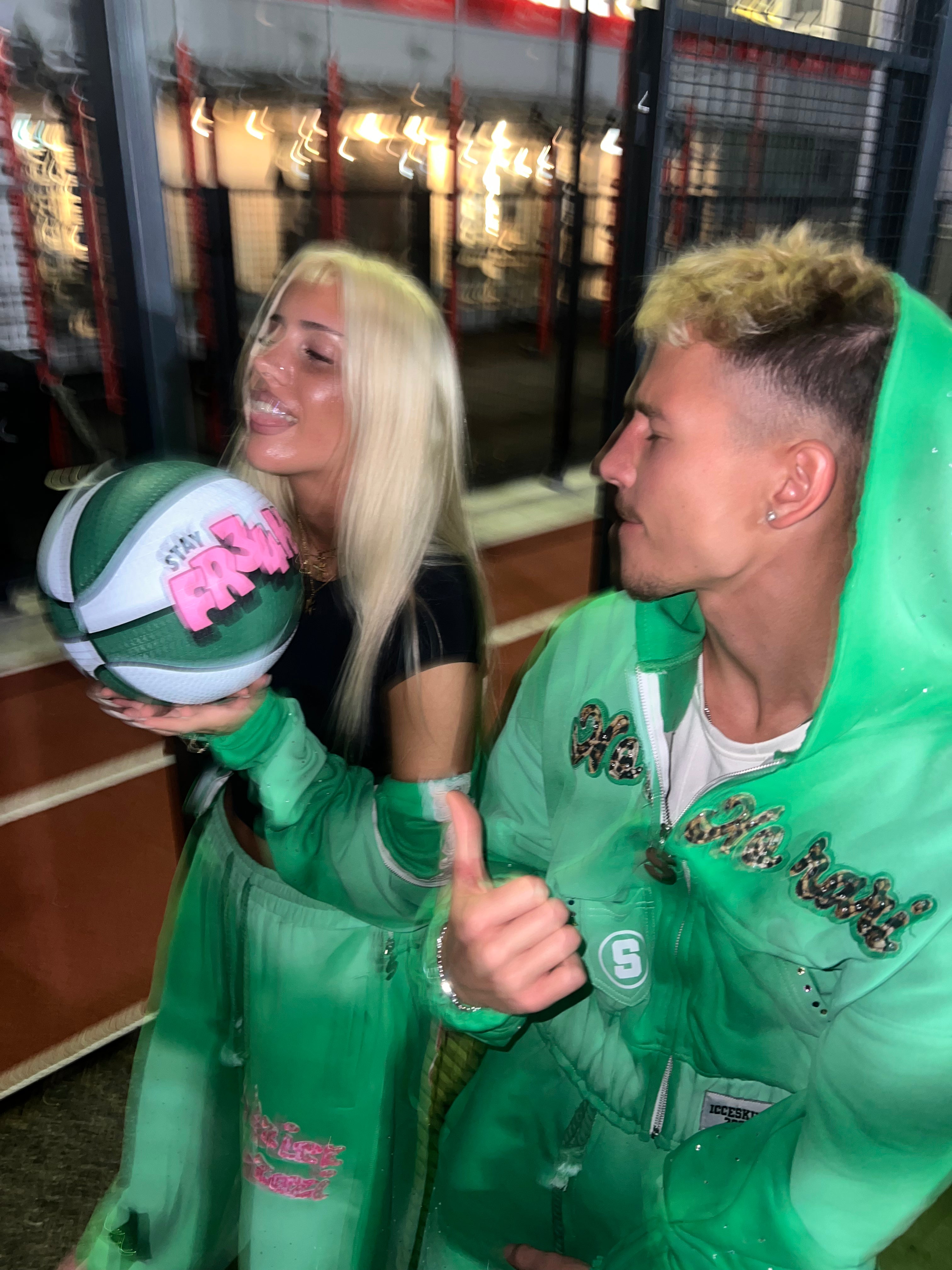 No Risk No Rari Tracksuit Mint Green