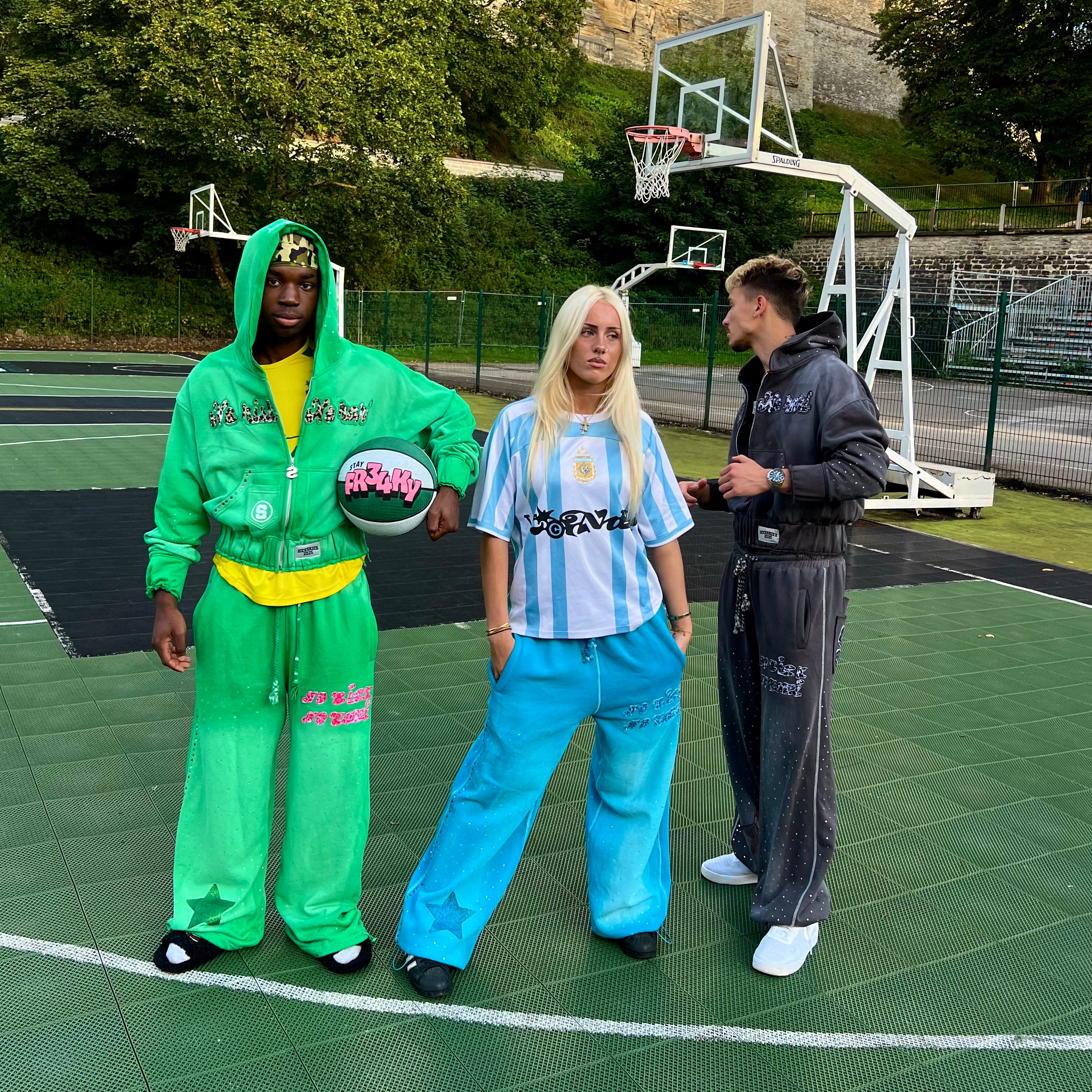 No Risk No Rari Tracksuit Mint Green