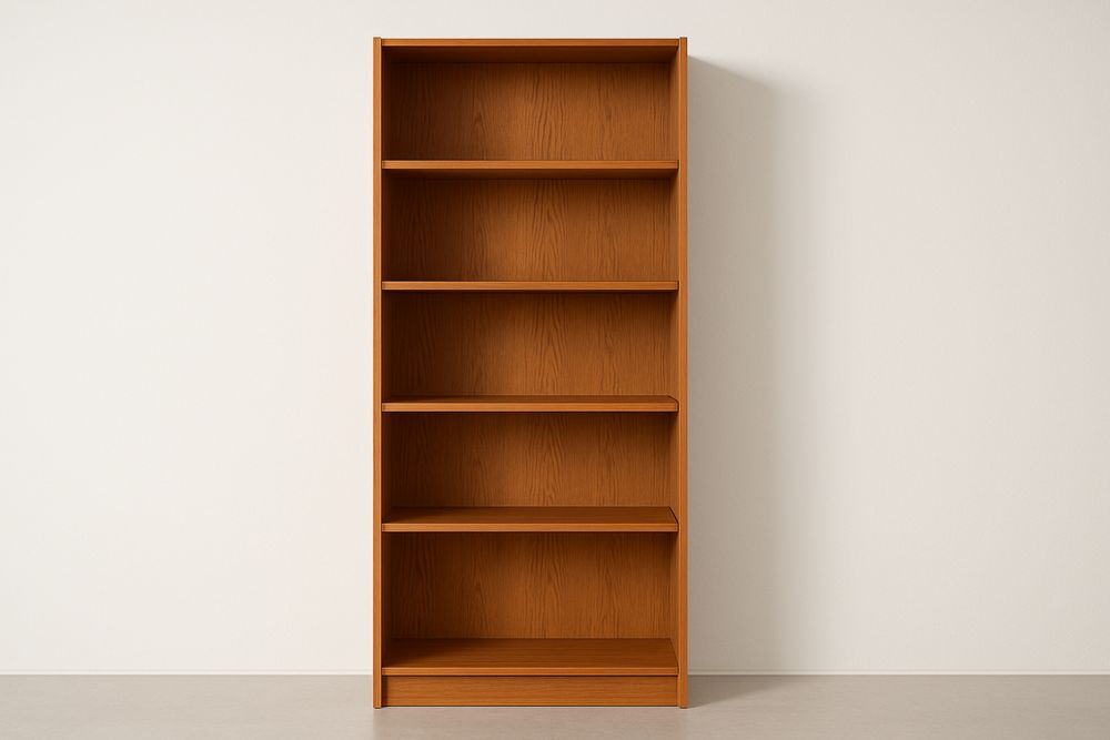 Estante de Madeira com 5 Prateleiras Ajustáveis Carvalho