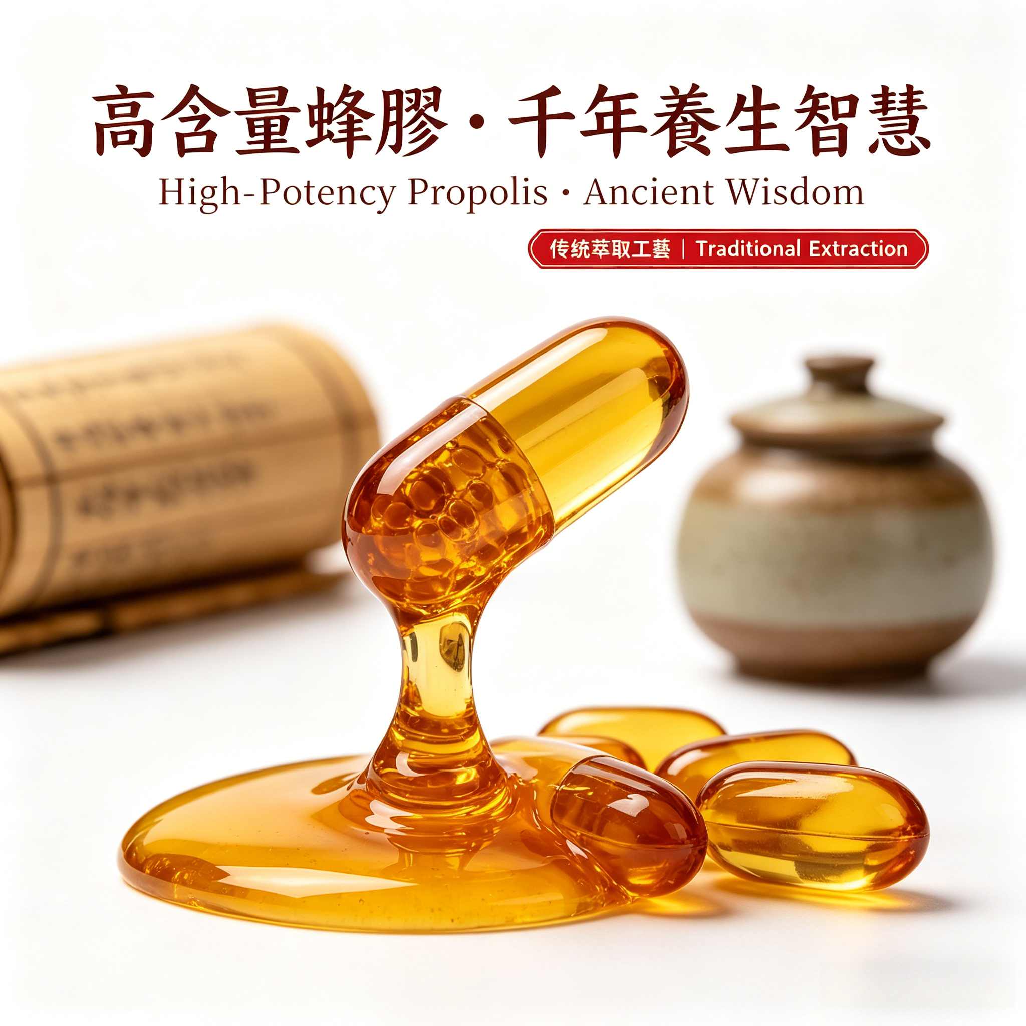 Propolis Softgels 蜂膠軟膠囊