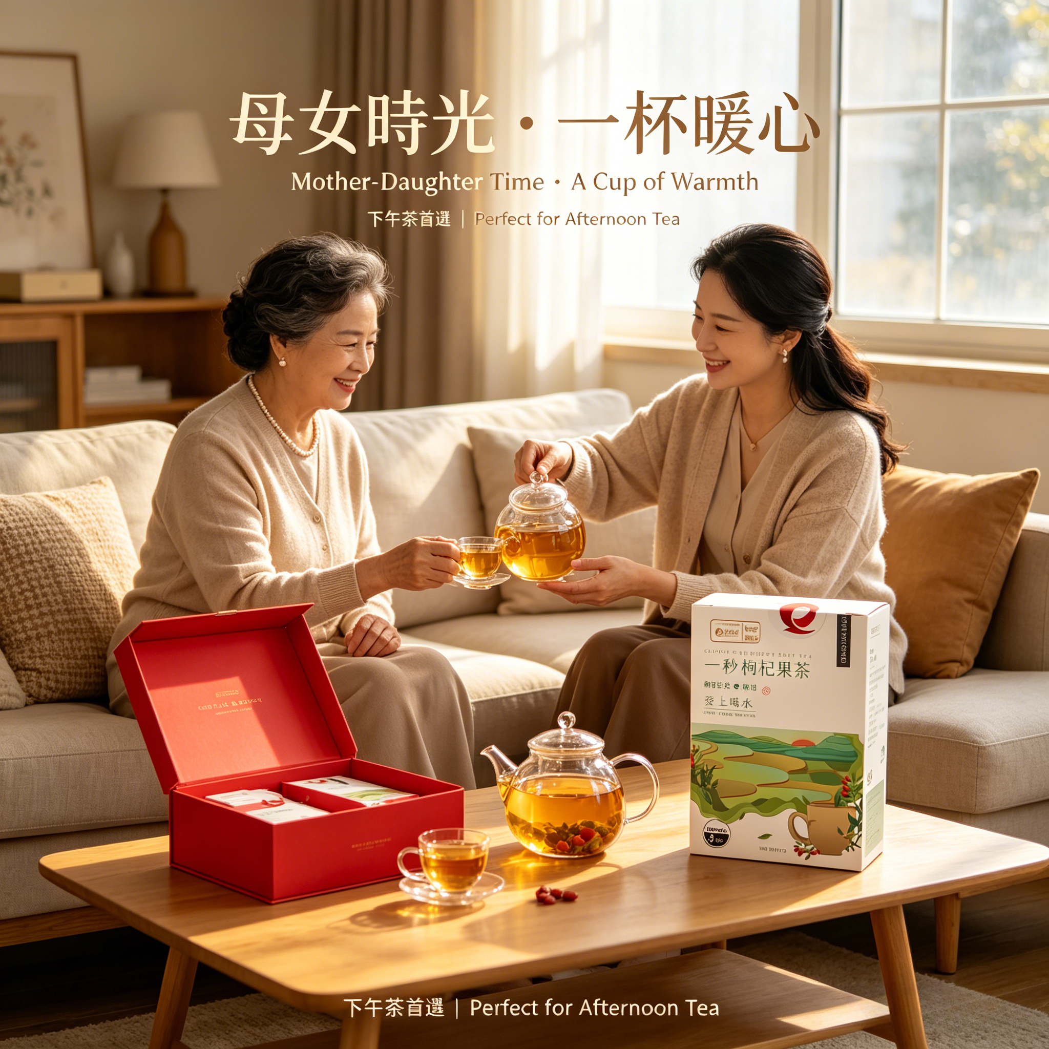 Qizhicang Wolfberry Fruit Tea – Green Food · Geographical Indication 
