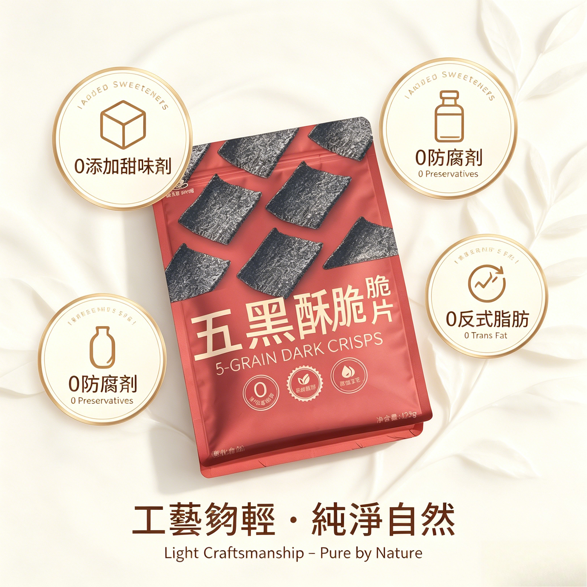 Five Black Crisp – Ancient Chinese Superfood Fusion for All Ages