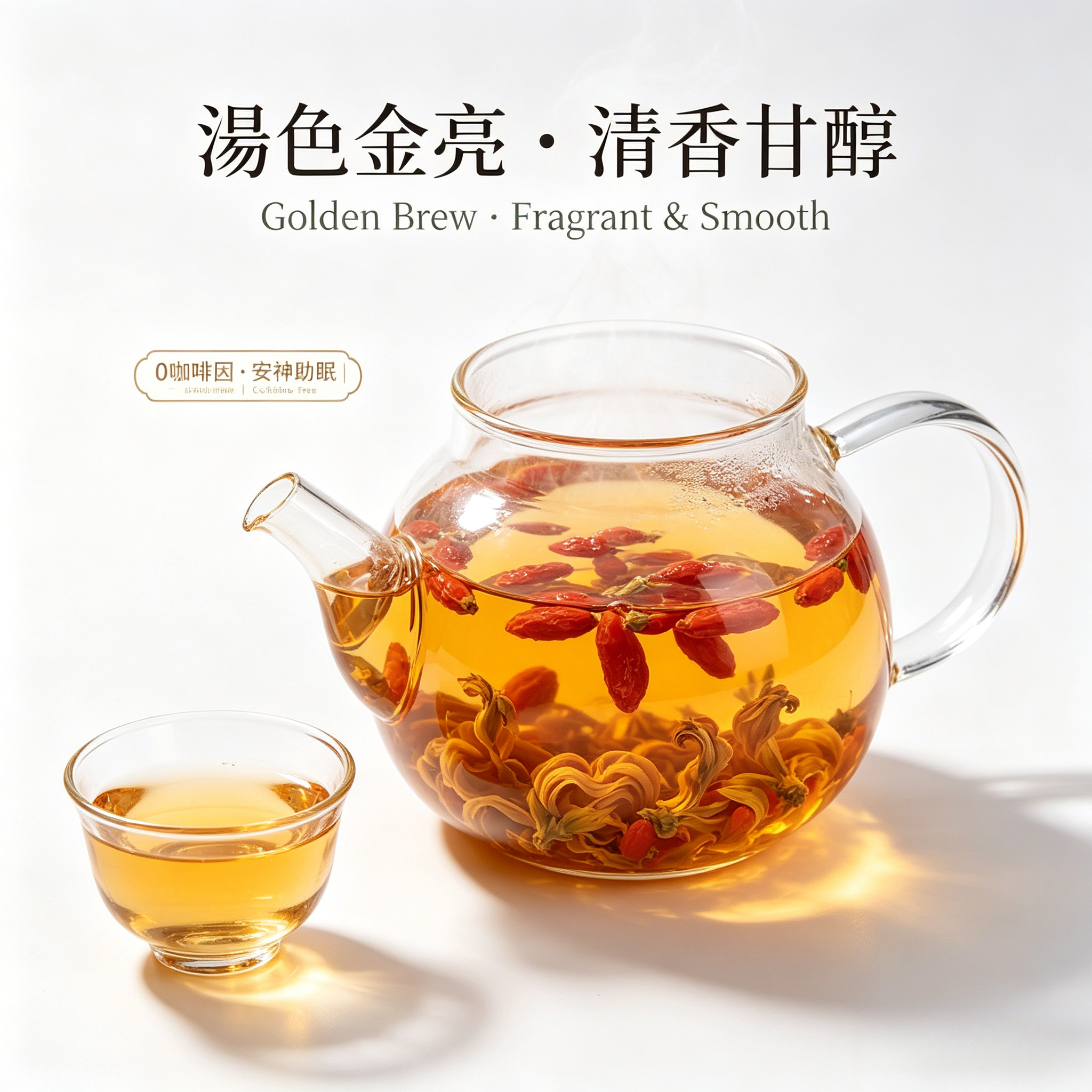 Qizhicang Wolfberry Fruit Tea – Green Food · Geographical Indication 
