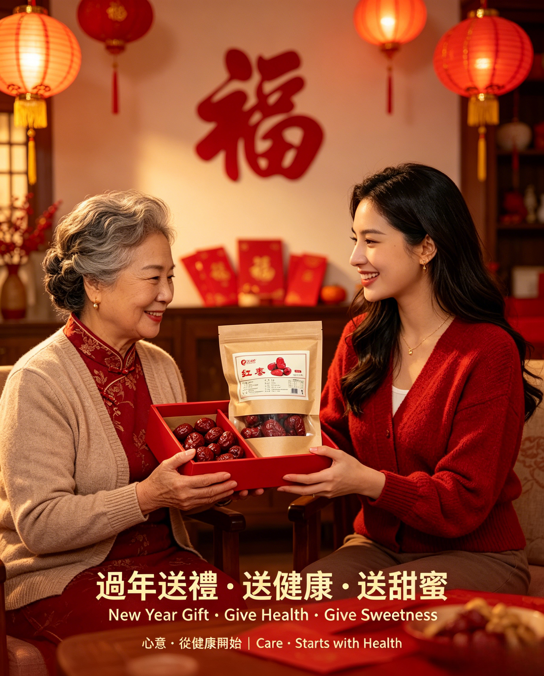 Premium Grade Red Dates – Naturally Sweet & Nutrient-Rich 有机红枣