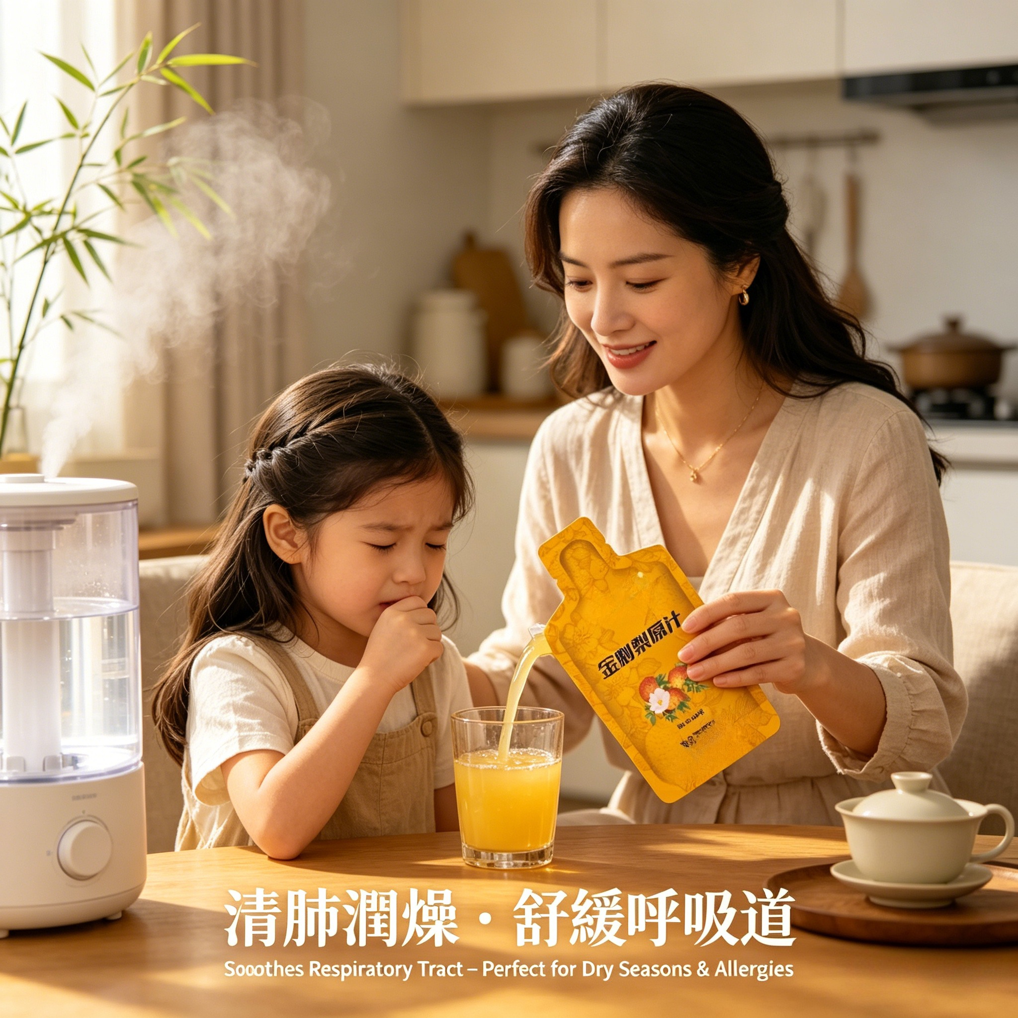 Golden Cili Juice – Lung-Cleansing Immune Support with High Vitamin C & SOD | Organic, Non-Thermal Processed, 0 Sugar | 50ml × 10 Pouches/Box