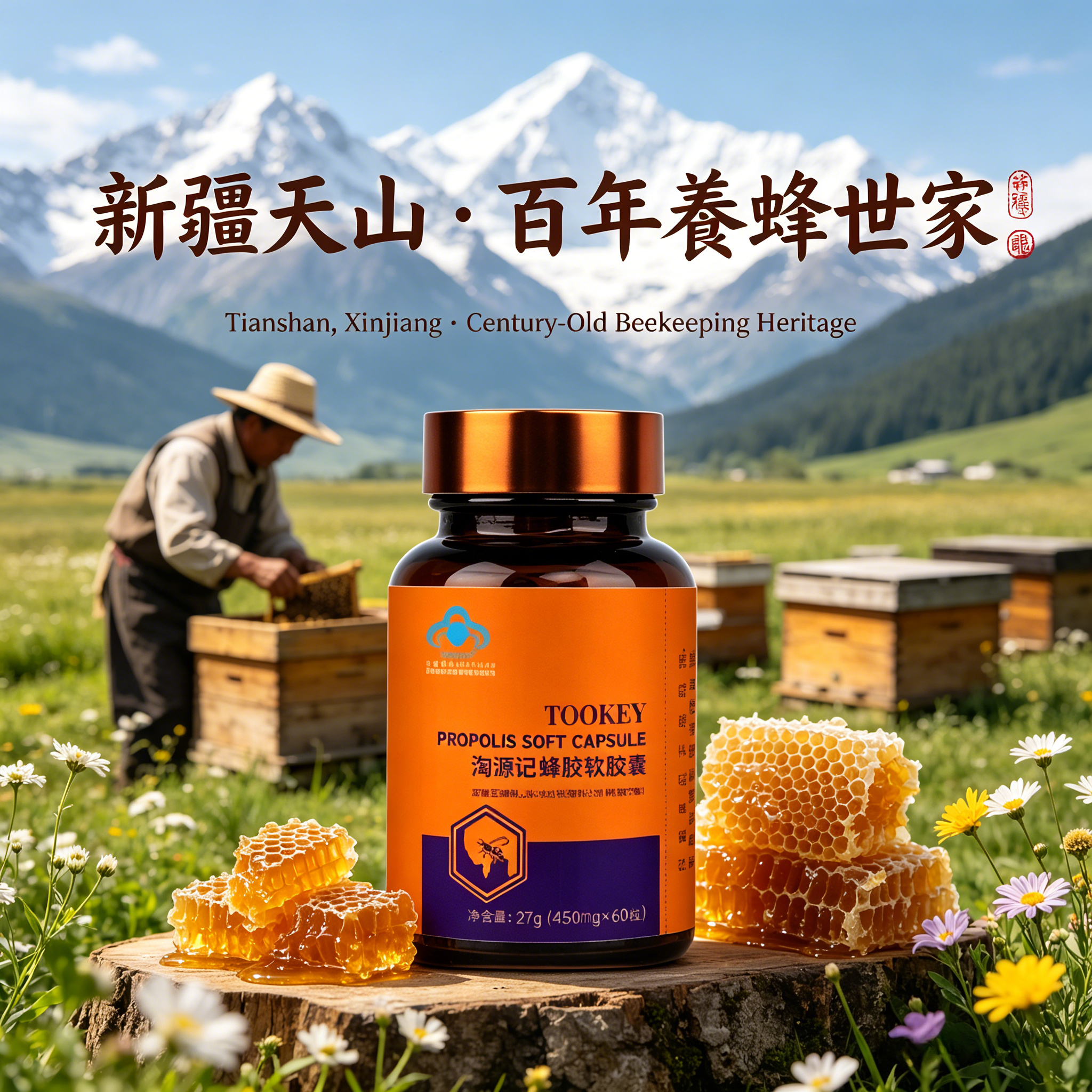 Propolis Softgels 蜂膠軟膠囊